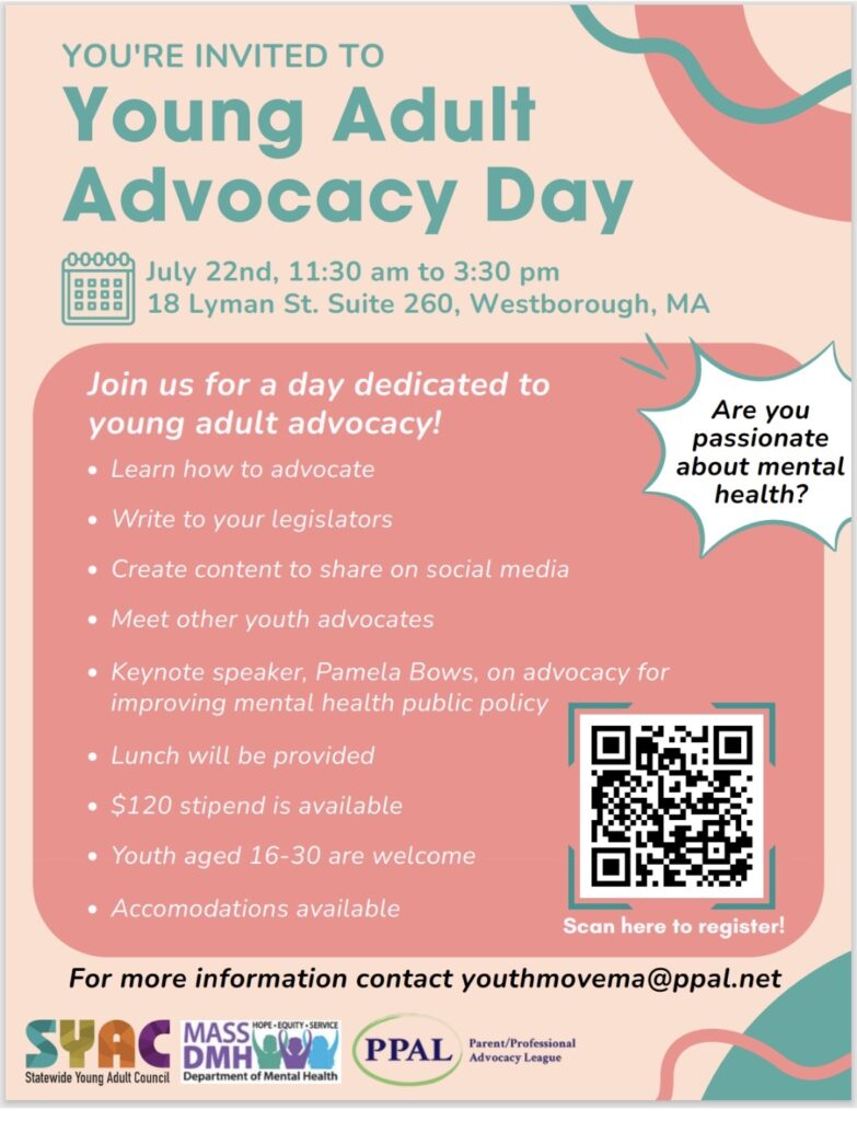 You're invited to Young Adult Advocacy Day A day dedicated to young adult advocacy Learn to advocate
